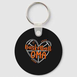 Sketll Oma Hart Oma Van Een Sketll Speler Oma Sleutelhanger
