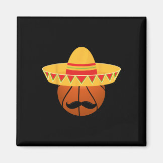 Sketll Sombrero For Cinco De Mayo Fiesta Celebrati Magneet