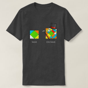 Skewb vs Elite Skewb T-shirt