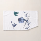 Ski (Serviette à main)