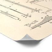 Ski 1937 Patent Art Old Peper Poster (Hoek)