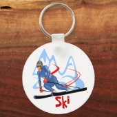 ski - 2 sleutelhanger (Voorkant)
