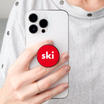 ski achternaam PopSocket