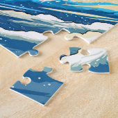 Ski Actie Legpuzzel (Zijkant)