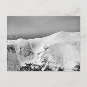  ski-afbeelding, met aanduiding van de zuiger briefkaart