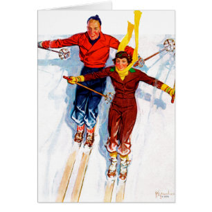 Ski alpin de couples