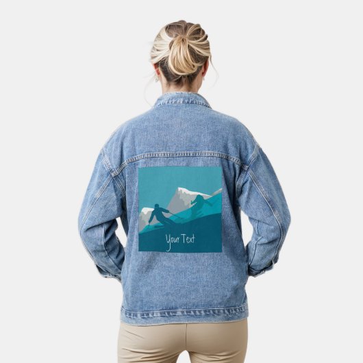 Ski alpin personnalisé (Modèle)
