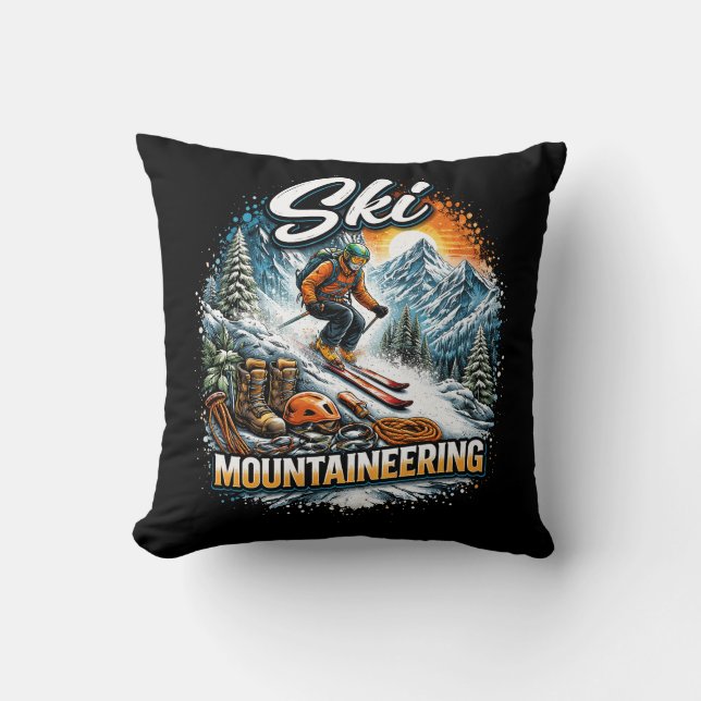 Ski-alpinisme Kussen (Voorkant)