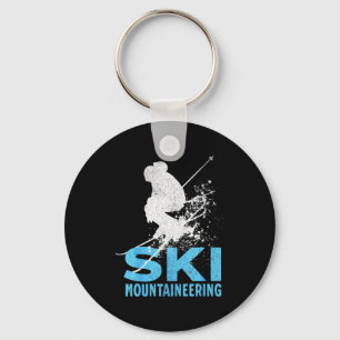 Ski-alpinisme sleutelhanger
