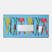 Ski amusant Ski coloré Ski skieur (Clavier et souris)