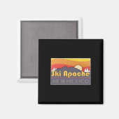 Ski Apache New Mexico Magneet (Voorkant / Achterkant)