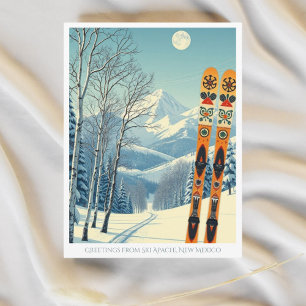 Ski Apache New Mexico Sierra Blanca USA Ansichtkaa Briefkaart