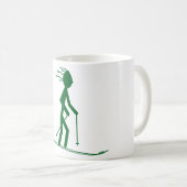 Ski Aventure Café Mug (Devant droit)