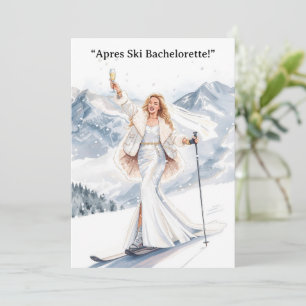 Ski Bachelorette Weekend Bruid op de pistes Kaart