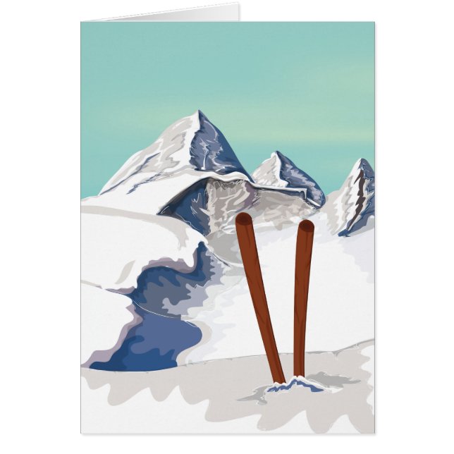 Ski bergen (Voorkant)
