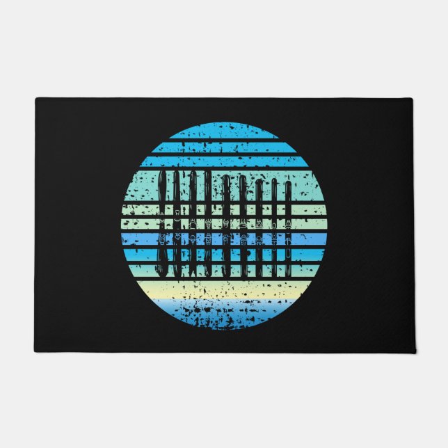 Ski Boards Collection Deurmat (Voorkant)