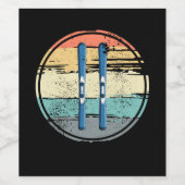 Ski Boards  Wijn Etiket (Enkel label)