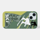 Ski Boot Army coque iphone vert (Verso Horizontal)