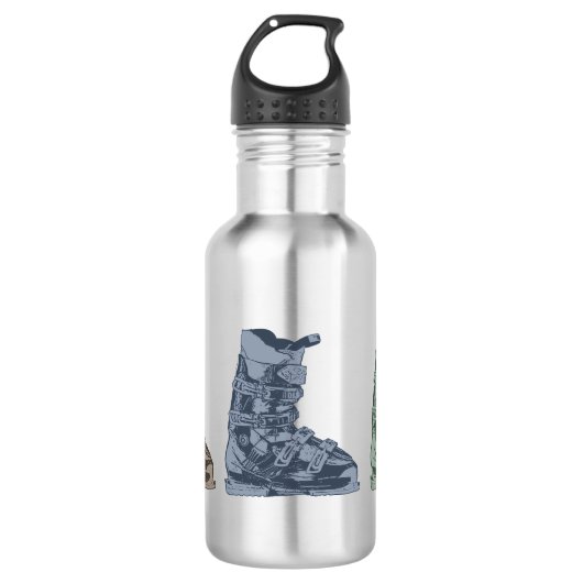 Ski Boot Winter Sport Fles 2 (Voorkant)