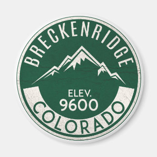 Ski Breckenridge Colorado Skiing Snowboarding Magneet