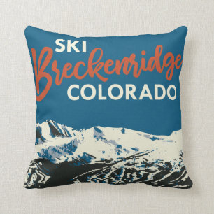 Ski Breckenridge Pillow Kussen