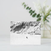 Ski Briefkaart (Staand voorkant)