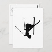 Ski Briefkaart (Voorkant / Achterkant)