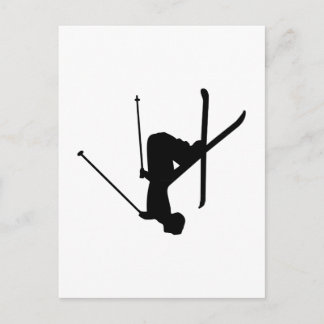 Ski Briefkaart