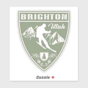 Ski Brighton Utah Sticker