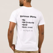 Ski Bum. T-shirt (Achterkant)