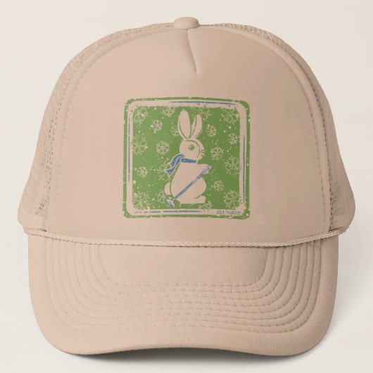 Ski Bunny Trucker Pet (Voorkant)