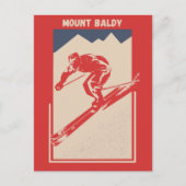 Ski California Resort Mount Baldy Briefkaart (Voorkant)