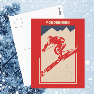 Ski California Resort Powderhorn Mountain Briefkaart
