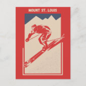  Ski Canada Ontario Resort Saint Louis Briefkaart (Voorkant)