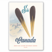Ski Canada Sticker (Voorkant)