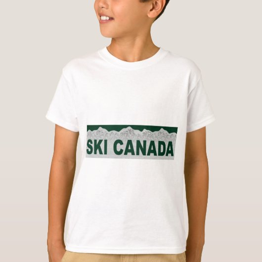 Ski Canada T-shirt (Voorkant)