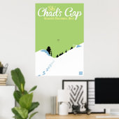 Ski Chad's Gap Poster (Thuiskantoor)