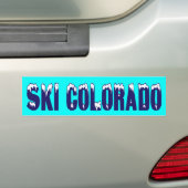 SKI COLORADO BUMPERSTICKER (Op auto)