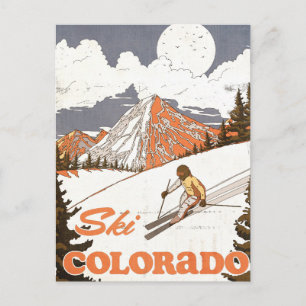 Ski Colorado Feestdagenkaart