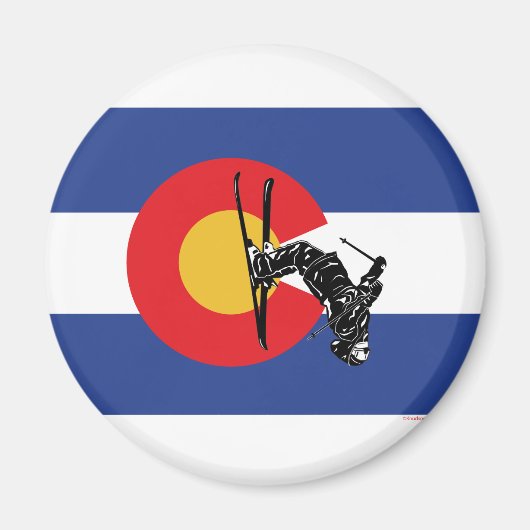 Ski Colorado Magneet (Voorkant)