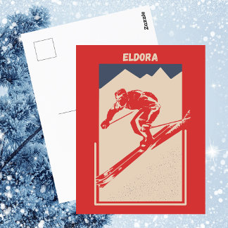 Ski Colorado Mountain Resort Eldora Briefkaart