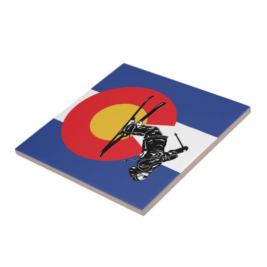 Ski Colorado Tegeltje (Zijkant)