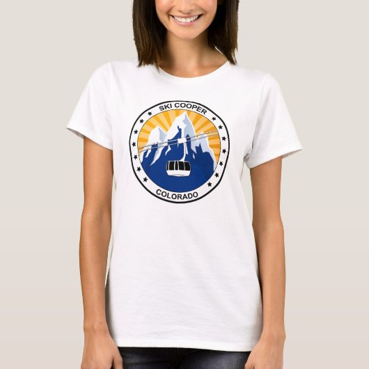Ski Cooper Colorado T-shirt (Voorkant)