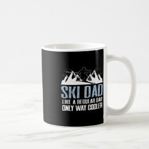Ski Dad Funny Skier Adventure Skiën Lover Quote W Koffiemok