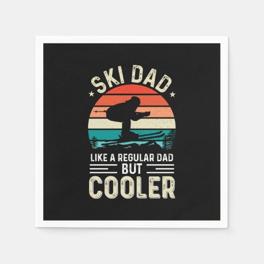 Ski Dad Servet (Voorkant)