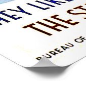 Ski dans l'État de New York - affiche de décoratio (Coin)