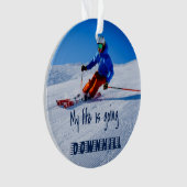 Ski de descente Funny Motivational Snow Ski (devant)