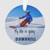 Ski de descente Funny Motivational Snow Ski (devant)