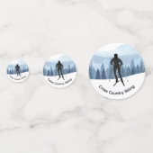 Ski de fond Confetti Table Confetti (Devant)