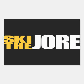Ski de Jore Rechthoekige Sticker